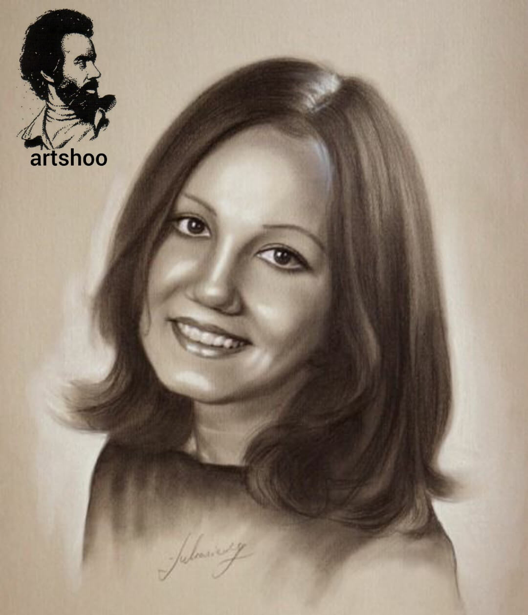 آموزش نقاشی سیاه قلم